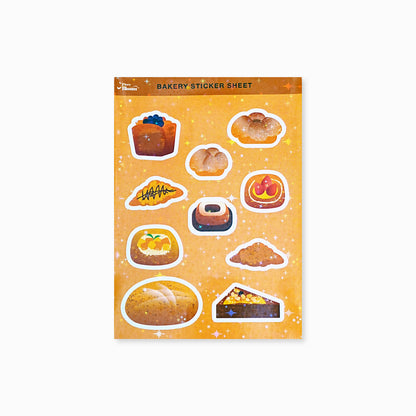 Colorful Glitter Shining Journal Sticker Sheets